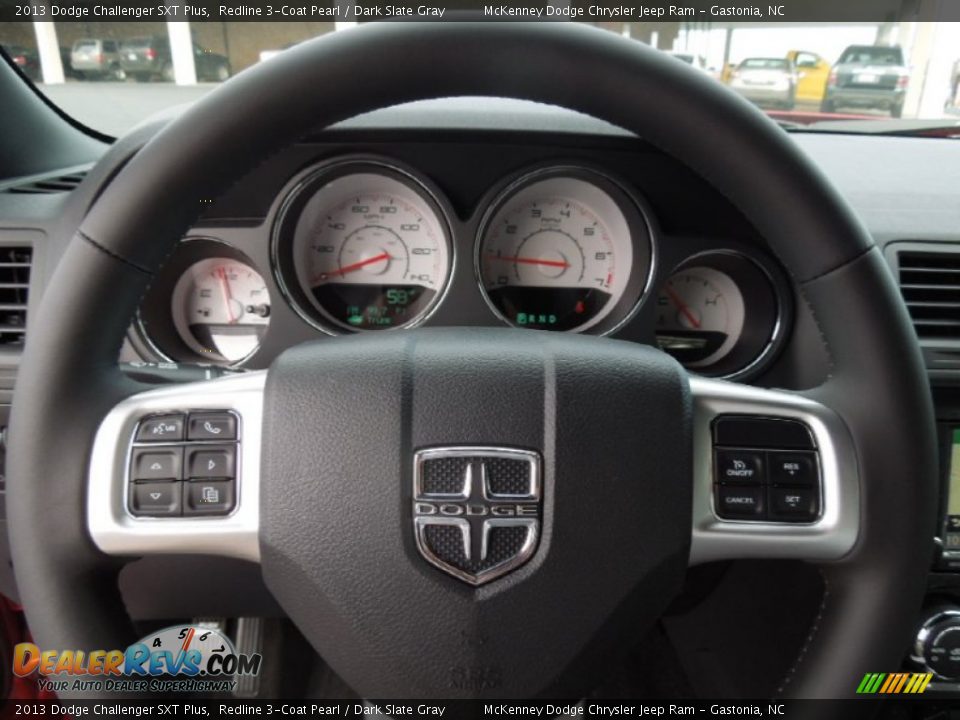 2013 Dodge Challenger SXT Plus Redline 3-Coat Pearl / Dark Slate Gray Photo #16