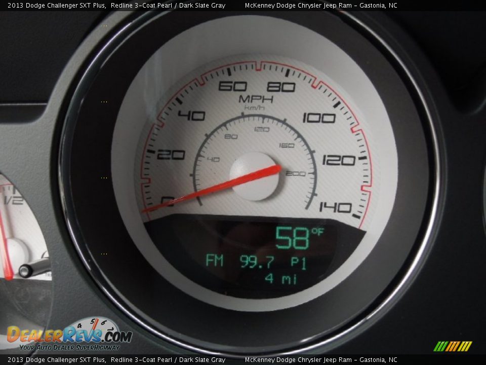 2013 Dodge Challenger SXT Plus Redline 3-Coat Pearl / Dark Slate Gray Photo #17