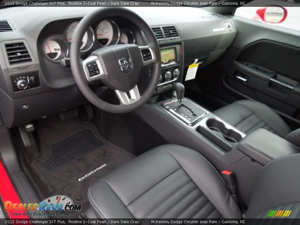 Dark Slate Gray Interior - 2013 Dodge Challenger SXT Plus Photo #24