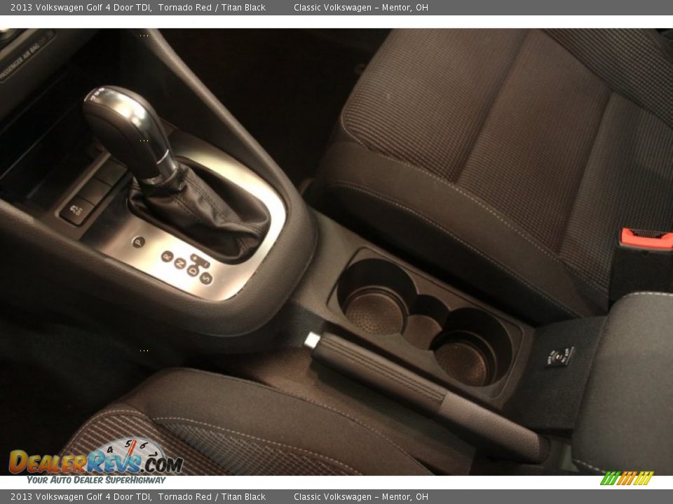 2013 Volkswagen Golf 4 Door TDI Tornado Red / Titan Black Photo #22