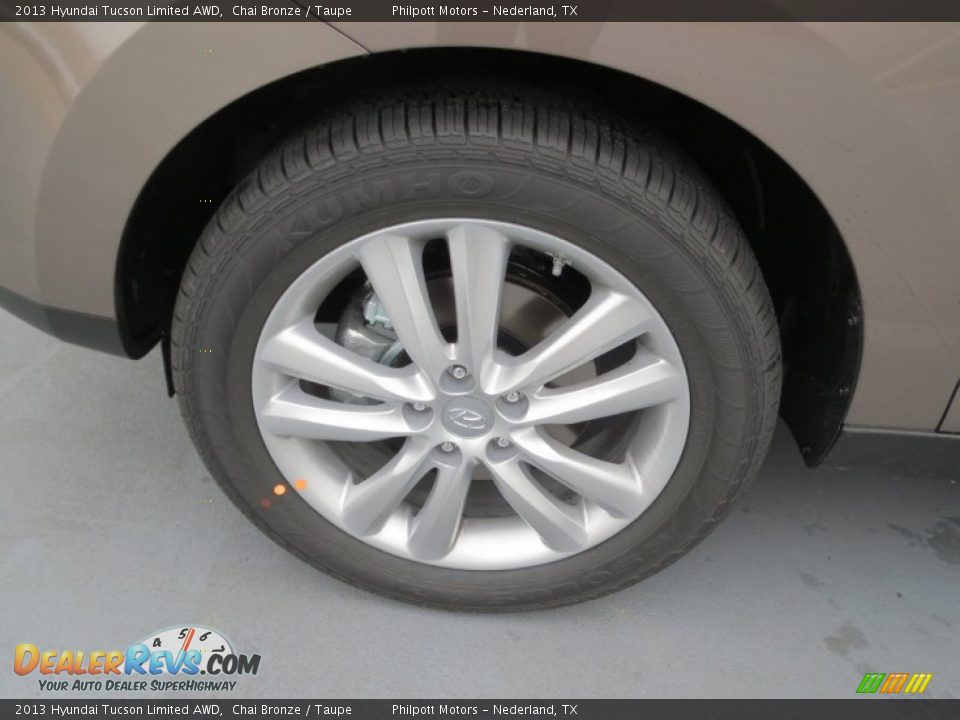 2013 Hyundai Tucson Limited AWD Wheel Photo #10