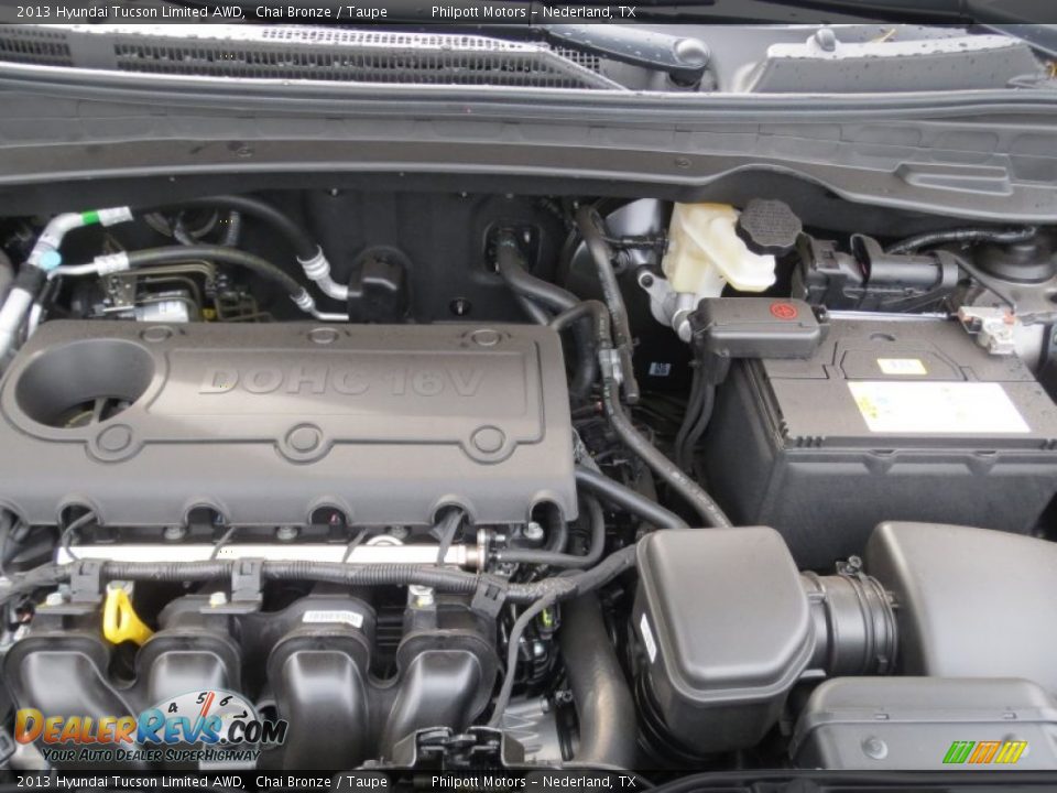 2013 Hyundai Tucson Limited AWD 2.4 Liter DOHC 16-Valve CVVT 4 Cylinder Engine Photo #17