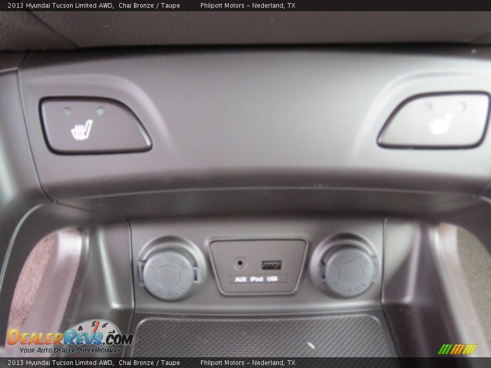 2013 Hyundai Tucson Limited AWD Chai Bronze / Taupe Photo #30