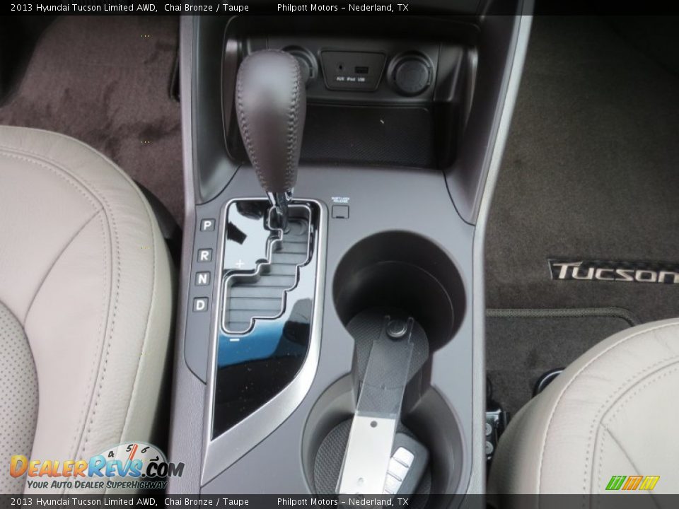 2013 Hyundai Tucson Limited AWD Chai Bronze / Taupe Photo #31