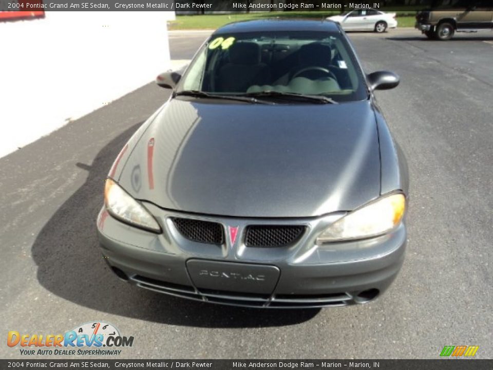 2004 Pontiac Grand Am SE Sedan Greystone Metallic / Dark Pewter Photo #2