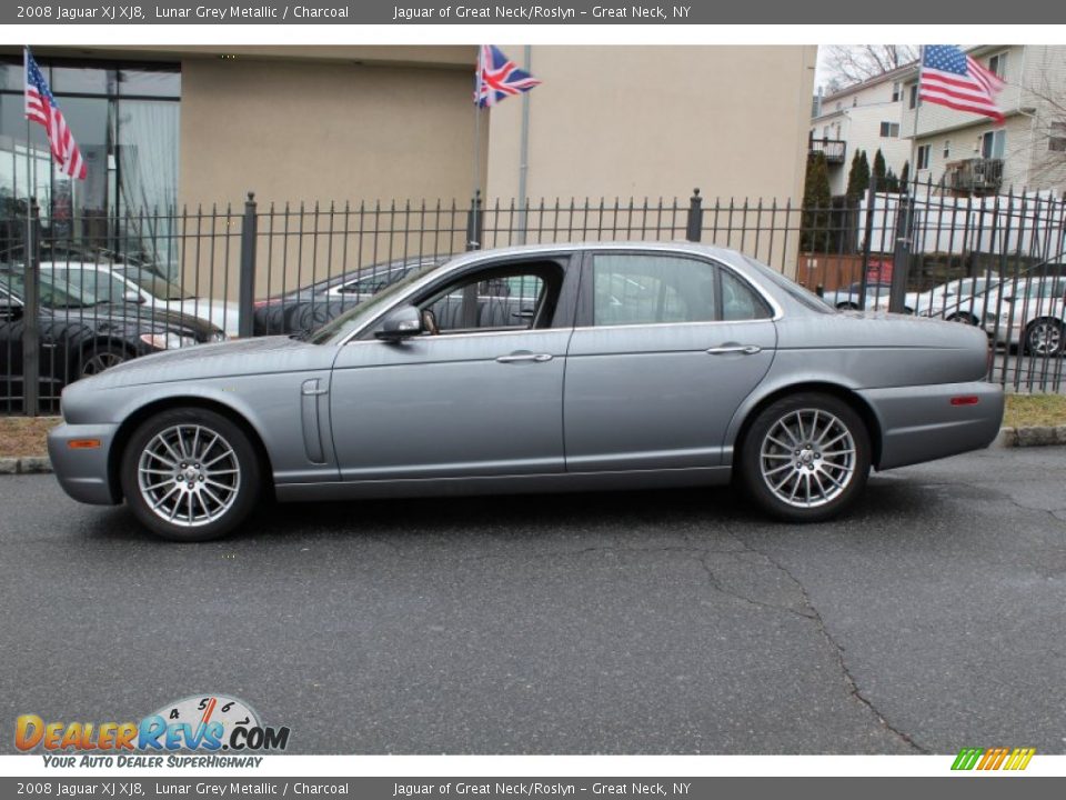 Lunar Grey Metallic 2008 Jaguar XJ XJ8 Photo #3