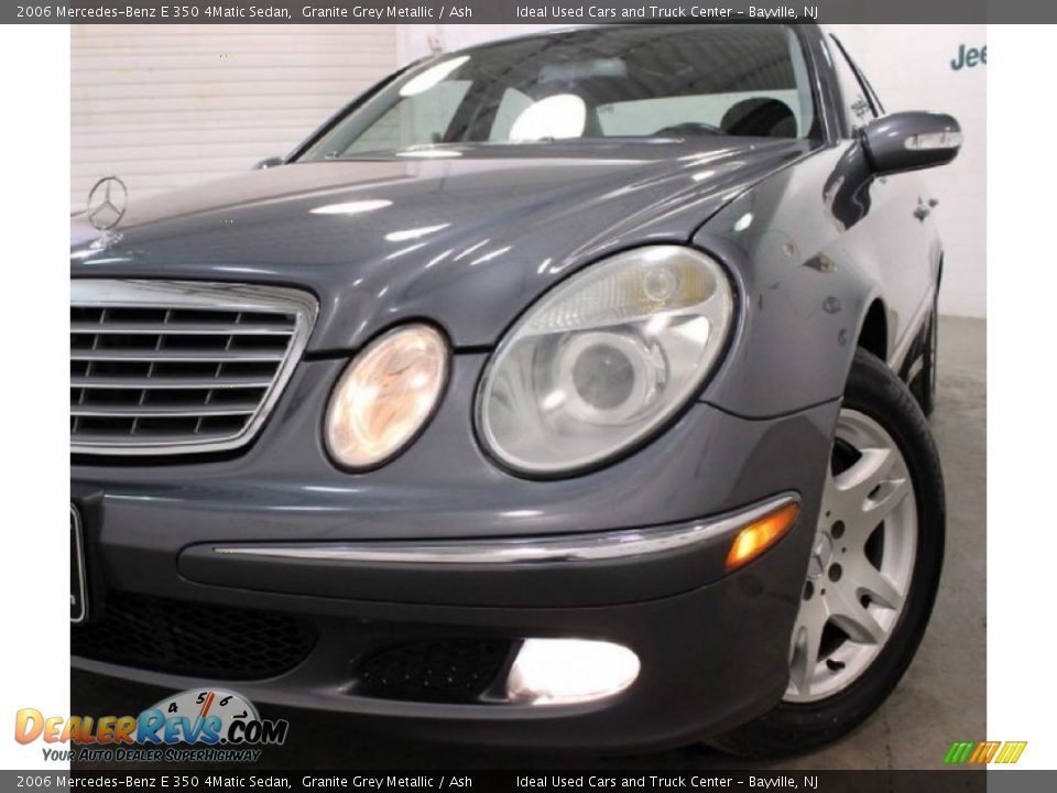 2006 Mercedes-Benz E 350 4Matic Sedan Granite Grey Metallic / Ash Photo #1