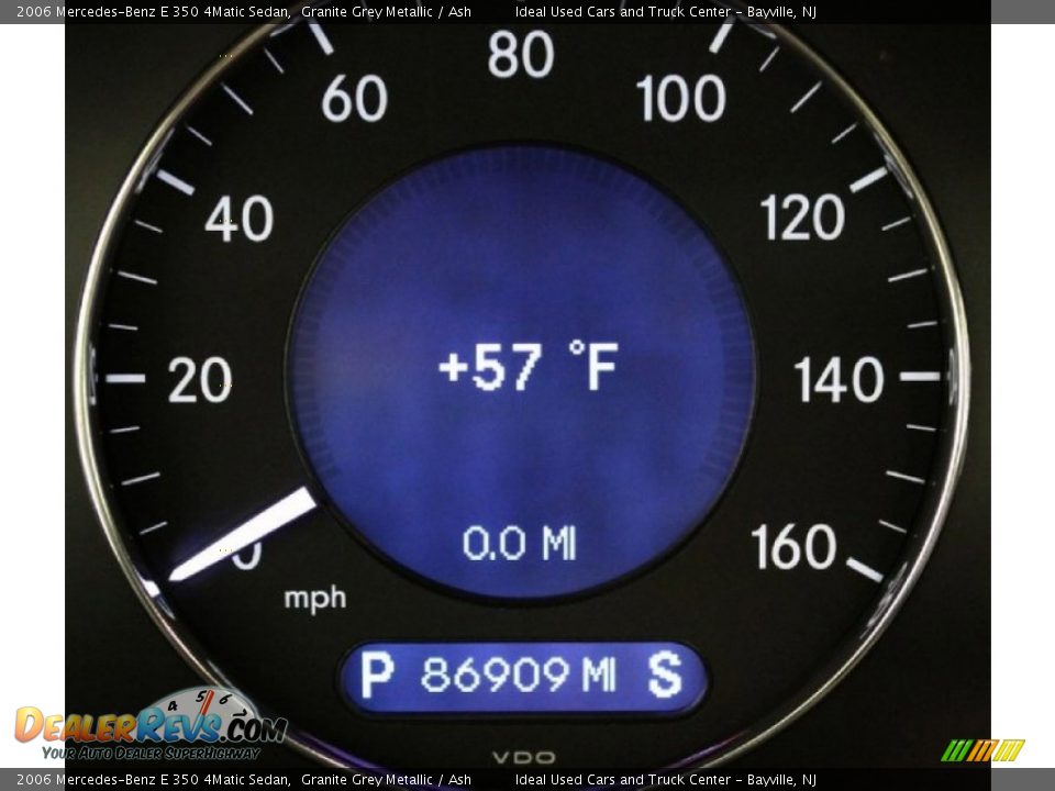 2006 Mercedes-Benz E 350 4Matic Sedan Granite Grey Metallic / Ash Photo #9