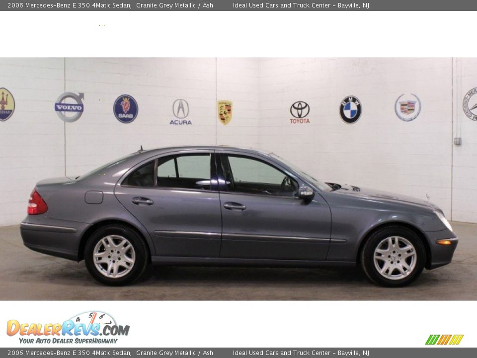 2006 Mercedes-Benz E 350 4Matic Sedan Granite Grey Metallic / Ash Photo #14