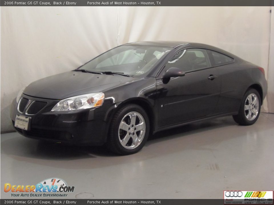 2006 Pontiac G6 GT Coupe Black / Ebony Photo #4
