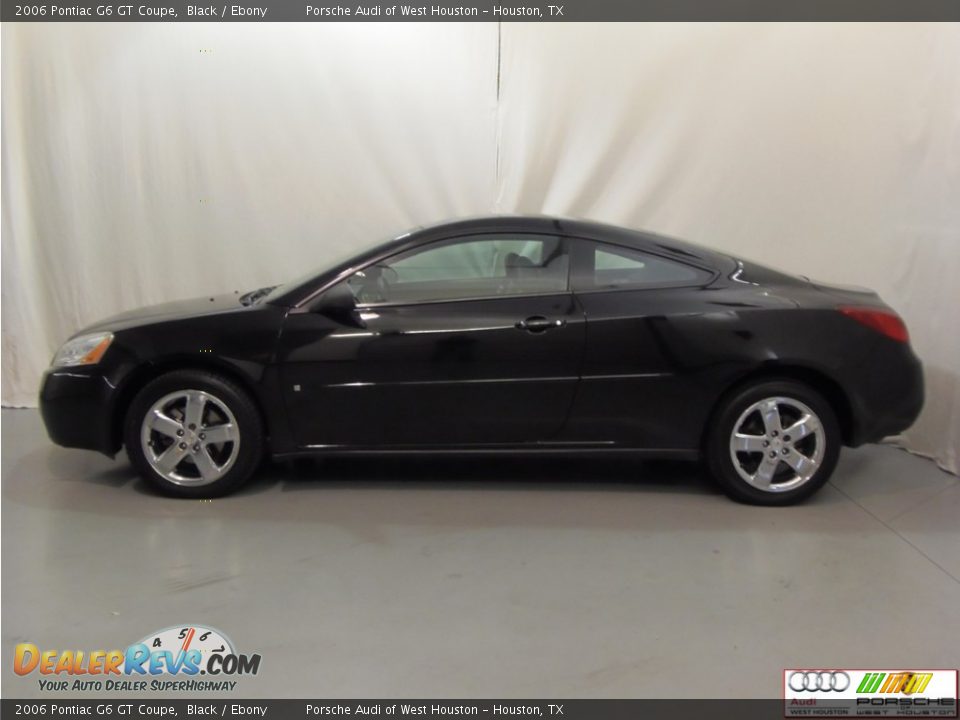 2006 Pontiac G6 GT Coupe Black / Ebony Photo #5