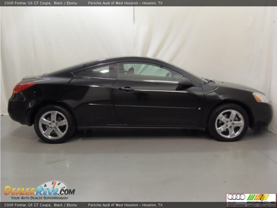 2006 Pontiac G6 GT Coupe Black / Ebony Photo #6