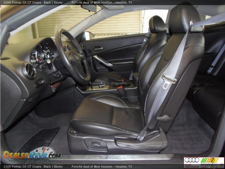 2006 Pontiac G6 GT Coupe Black / Ebony Photo #7
