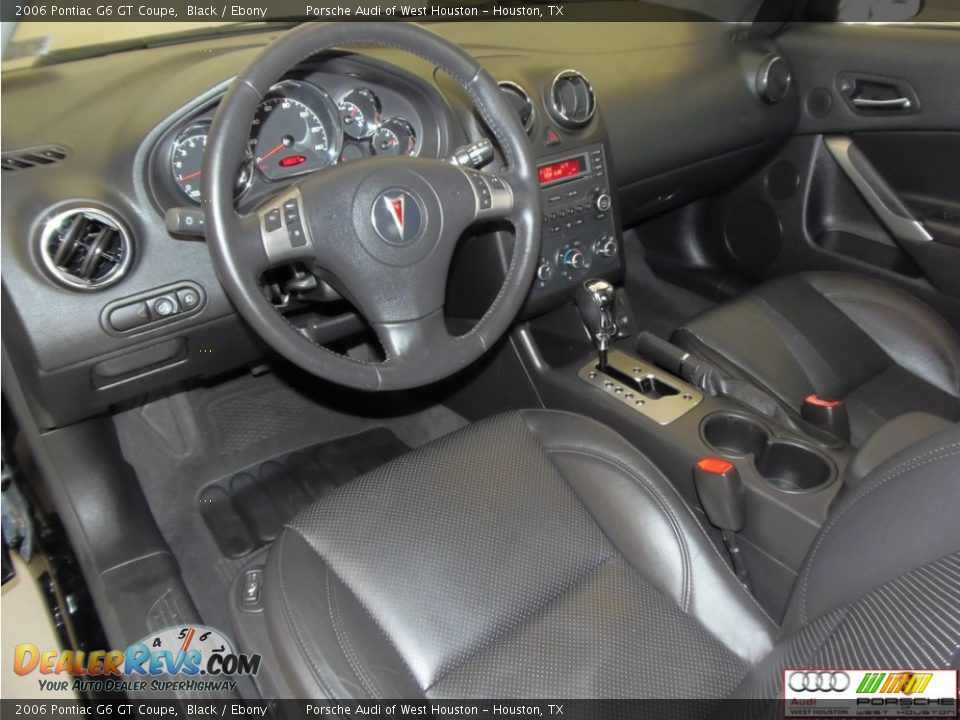 2006 Pontiac G6 GT Coupe Black / Ebony Photo #8