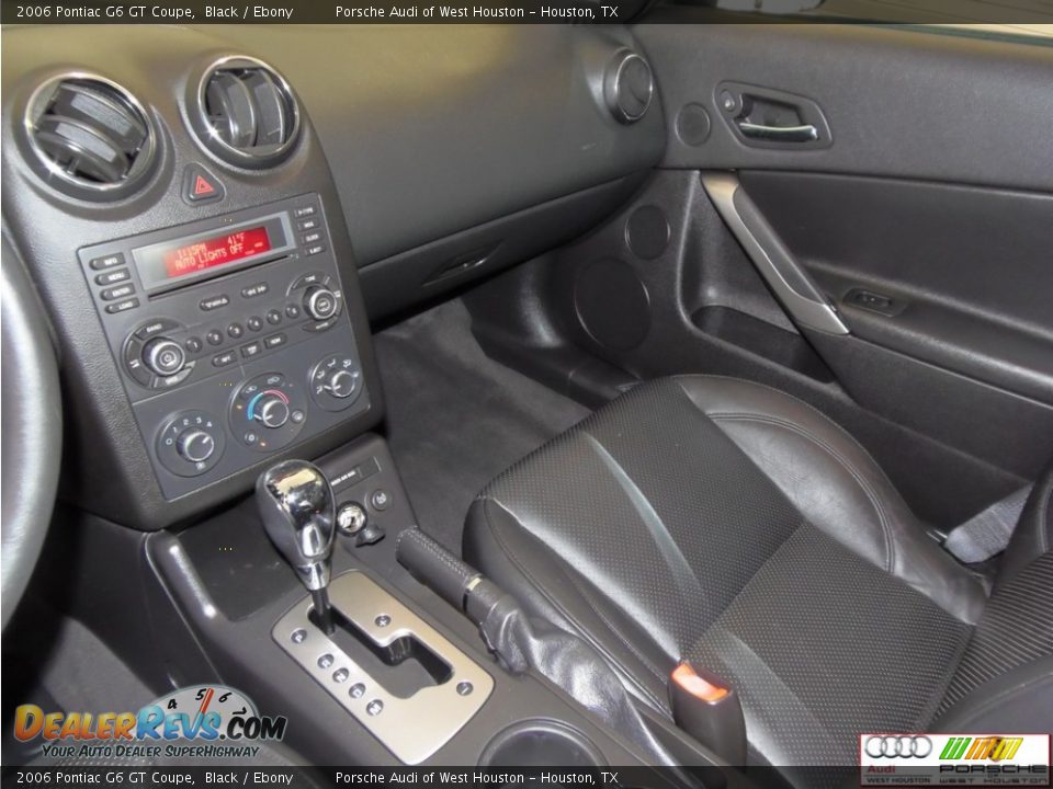 2006 Pontiac G6 GT Coupe Black / Ebony Photo #9