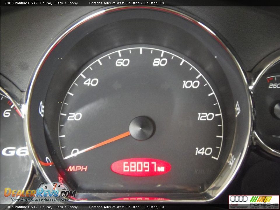 2006 Pontiac G6 GT Coupe Black / Ebony Photo #11