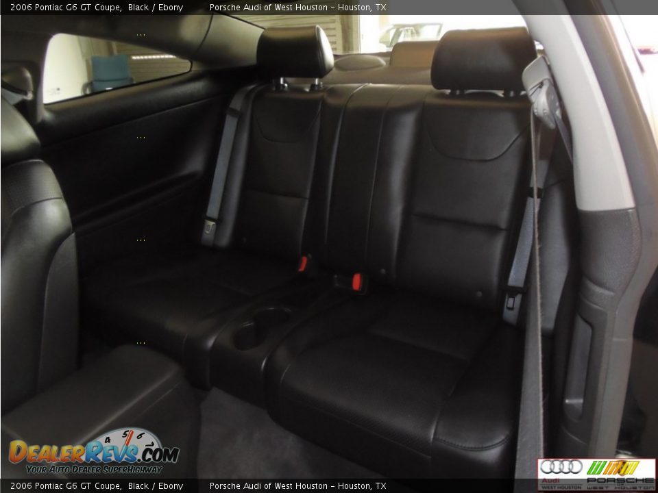 2006 Pontiac G6 GT Coupe Black / Ebony Photo #13
