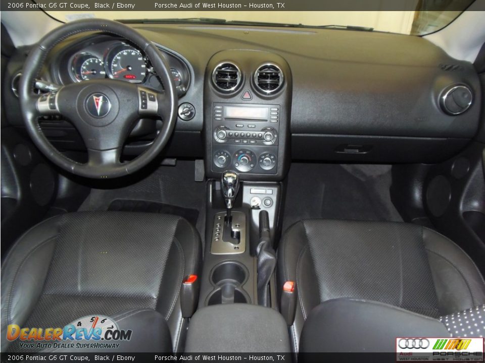 2006 Pontiac G6 GT Coupe Black / Ebony Photo #14