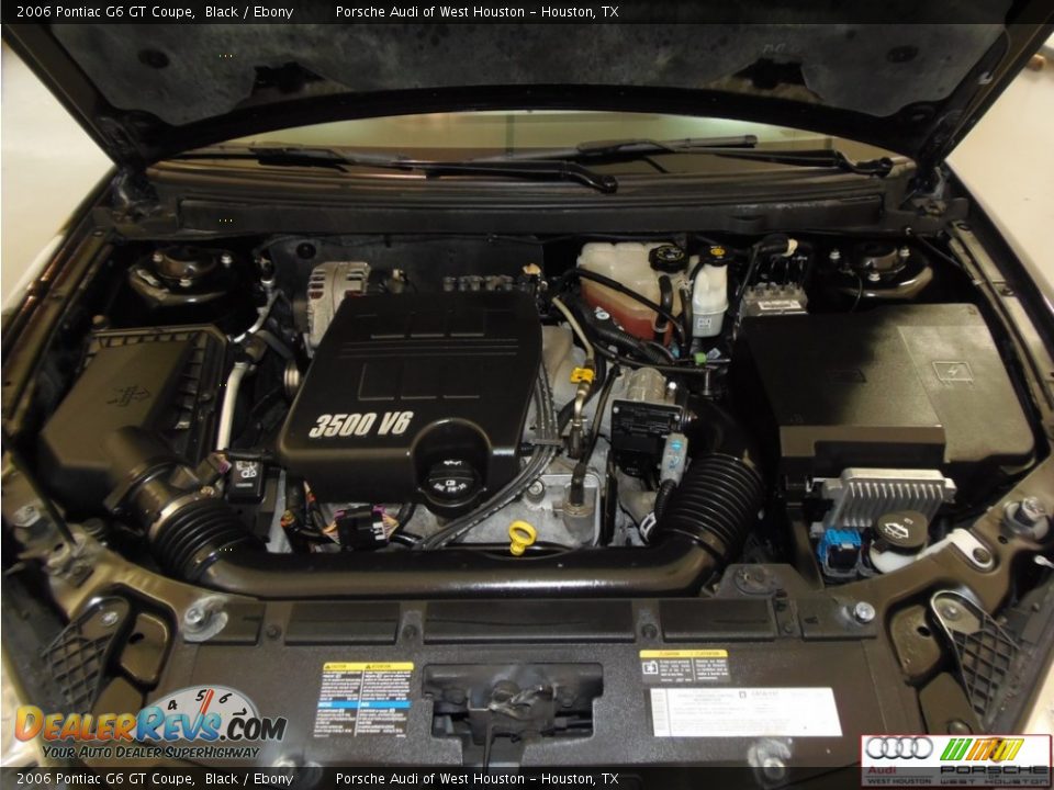 2006 Pontiac G6 GT Coupe Black / Ebony Photo #15