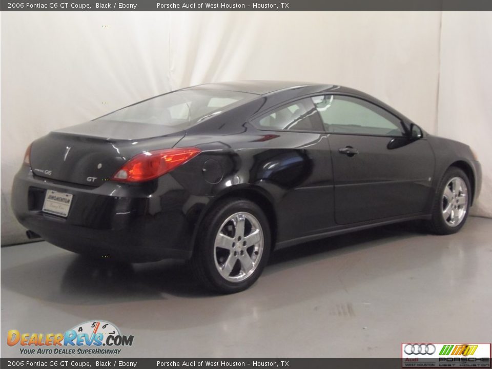 2006 Pontiac G6 GT Coupe Black / Ebony Photo #21