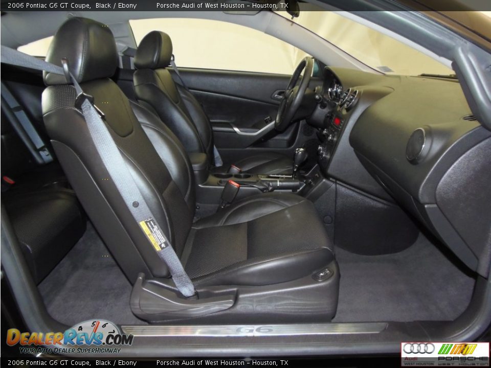 2006 Pontiac G6 GT Coupe Black / Ebony Photo #23