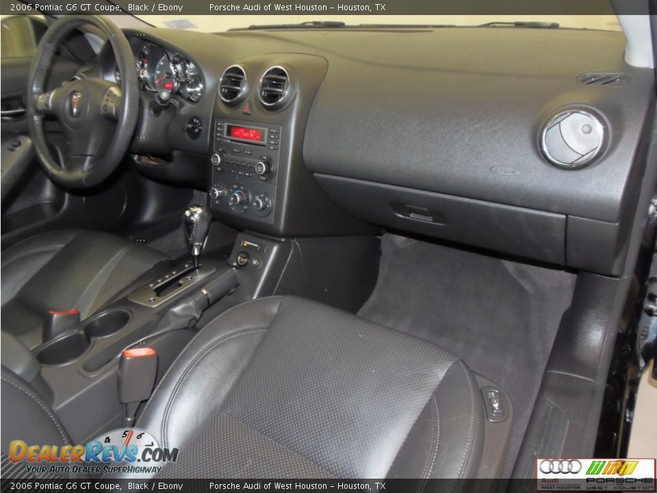 2006 Pontiac G6 GT Coupe Black / Ebony Photo #24