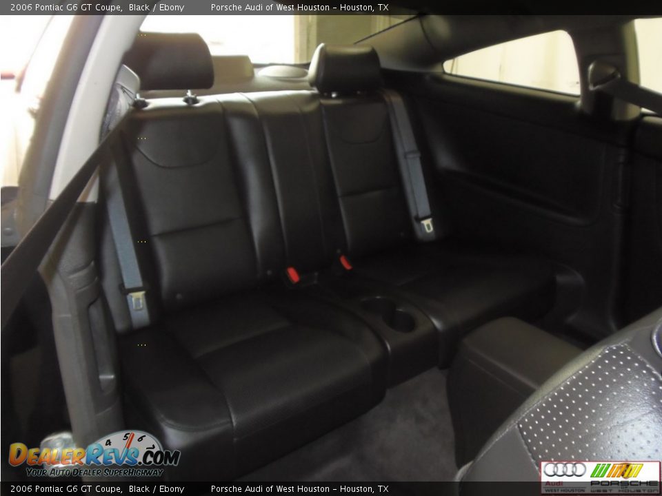 2006 Pontiac G6 GT Coupe Black / Ebony Photo #25