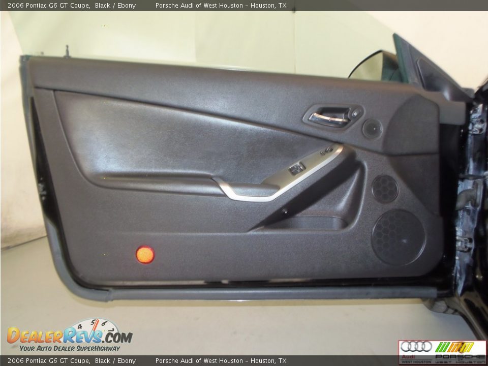 2006 Pontiac G6 GT Coupe Black / Ebony Photo #26