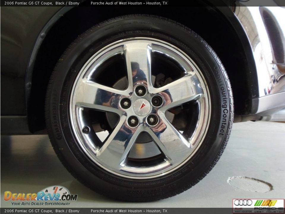 2006 Pontiac G6 GT Coupe Black / Ebony Photo #28