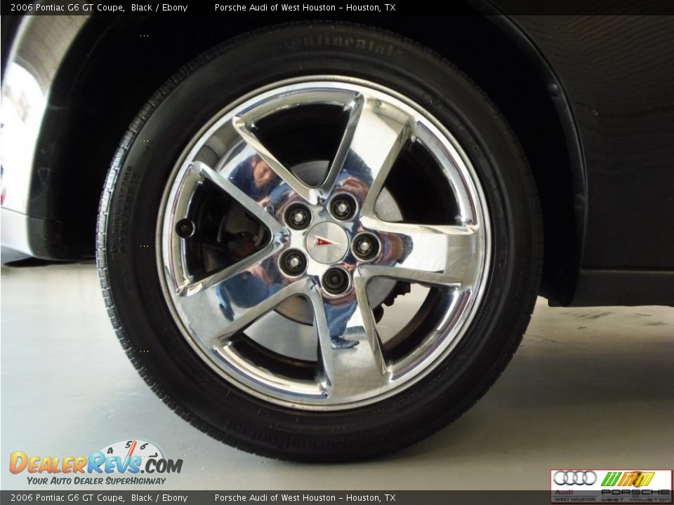 2006 Pontiac G6 GT Coupe Black / Ebony Photo #29