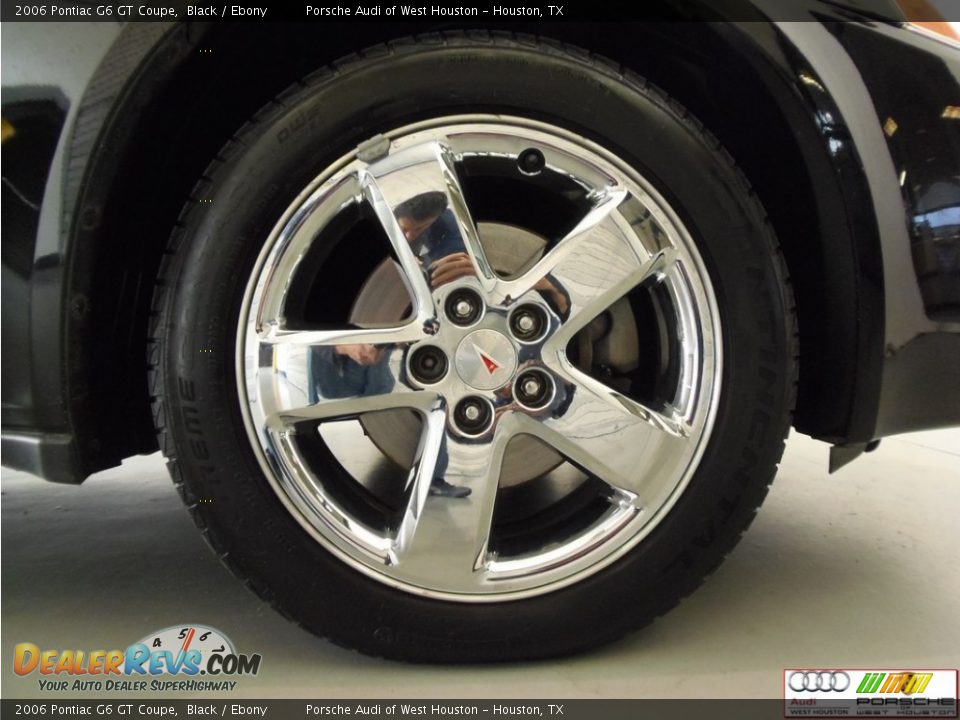2006 Pontiac G6 GT Coupe Black / Ebony Photo #30