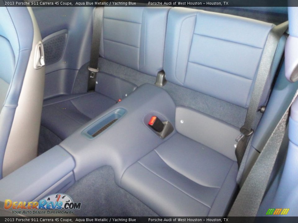 Rear Seat of 2013 Porsche 911 Carrera 4S Coupe Photo #8