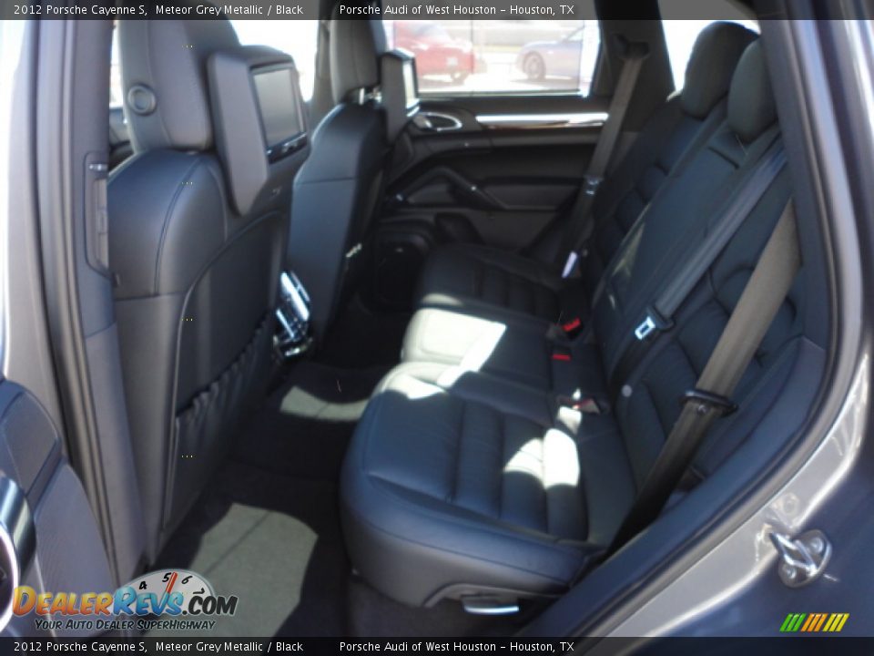 2012 Porsche Cayenne S Meteor Grey Metallic / Black Photo #9