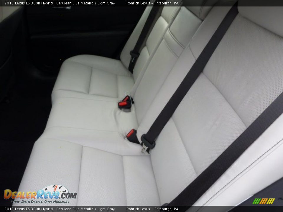 Rear Seat of 2013 Lexus ES 300h Hybrid Photo #11