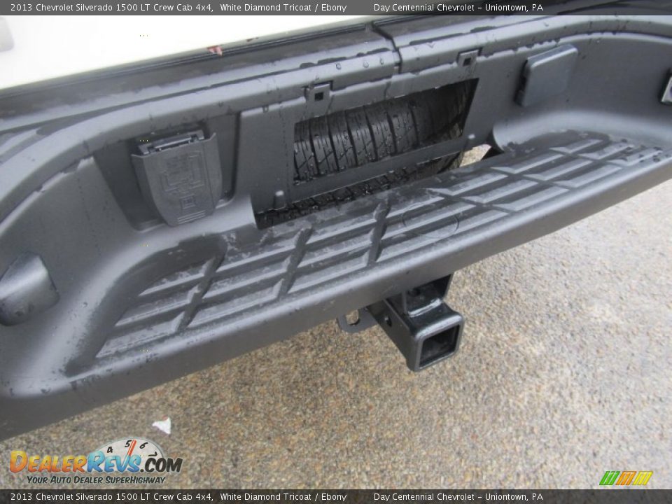 2013 Chevrolet Silverado 1500 LT Crew Cab 4x4 White Diamond Tricoat / Ebony Photo #6