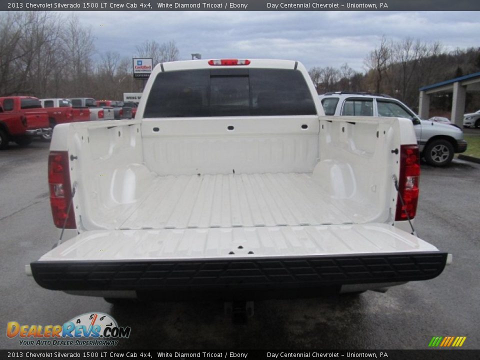 2013 Chevrolet Silverado 1500 LT Crew Cab 4x4 White Diamond Tricoat / Ebony Photo #7