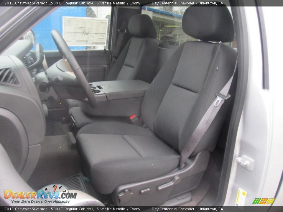 Front Seat of 2013 Chevrolet Silverado 1500 LT Regular Cab 4x4 Photo #13