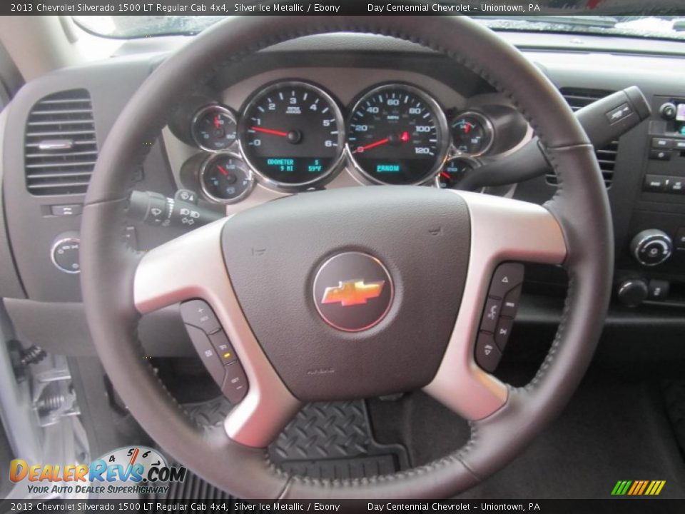 2013 Chevrolet Silverado 1500 LT Regular Cab 4x4 Steering Wheel Photo #15