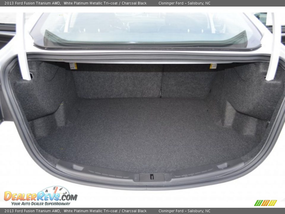 2013 Ford Fusion Titanium AWD Trunk Photo #13