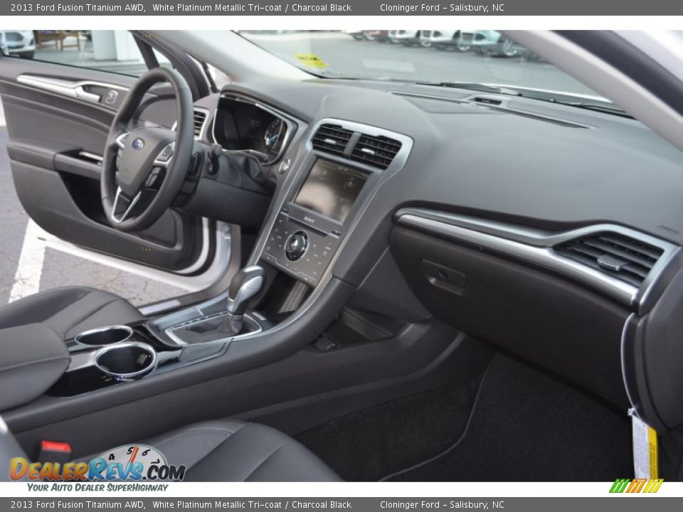 Dashboard of 2013 Ford Fusion Titanium AWD Photo #16