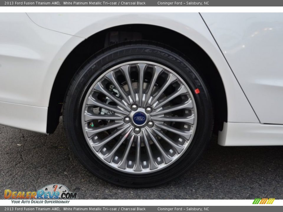 2013 Ford Fusion Titanium AWD Wheel Photo #19