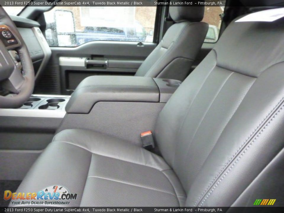 Front Seat of 2013 Ford F250 Super Duty Lariat SuperCab 4x4 Photo #8