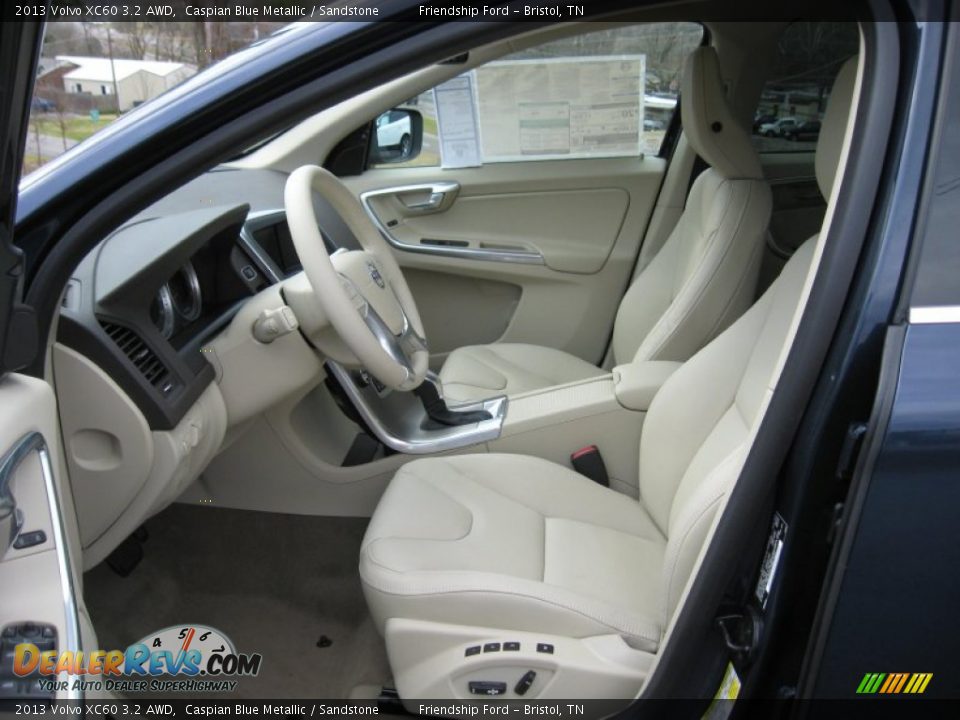 Sandstone Interior - 2013 Volvo XC60 3.2 AWD Photo #14