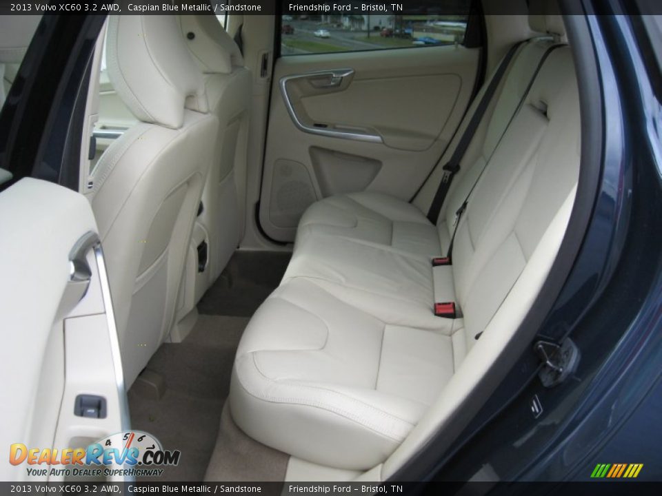 Rear Seat of 2013 Volvo XC60 3.2 AWD Photo #17