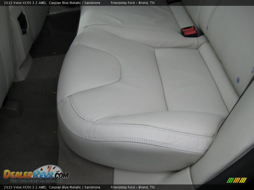 2013 Volvo XC60 3.2 AWD Caspian Blue Metallic / Sandstone Photo #18
