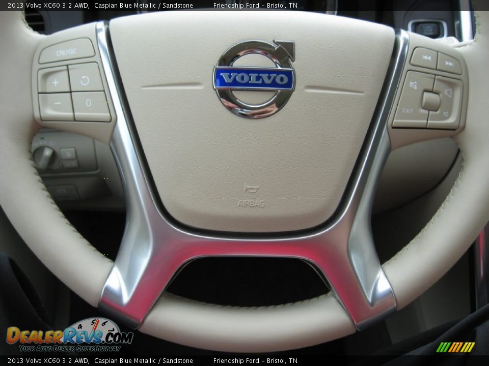 2013 Volvo XC60 3.2 AWD Steering Wheel Photo #28