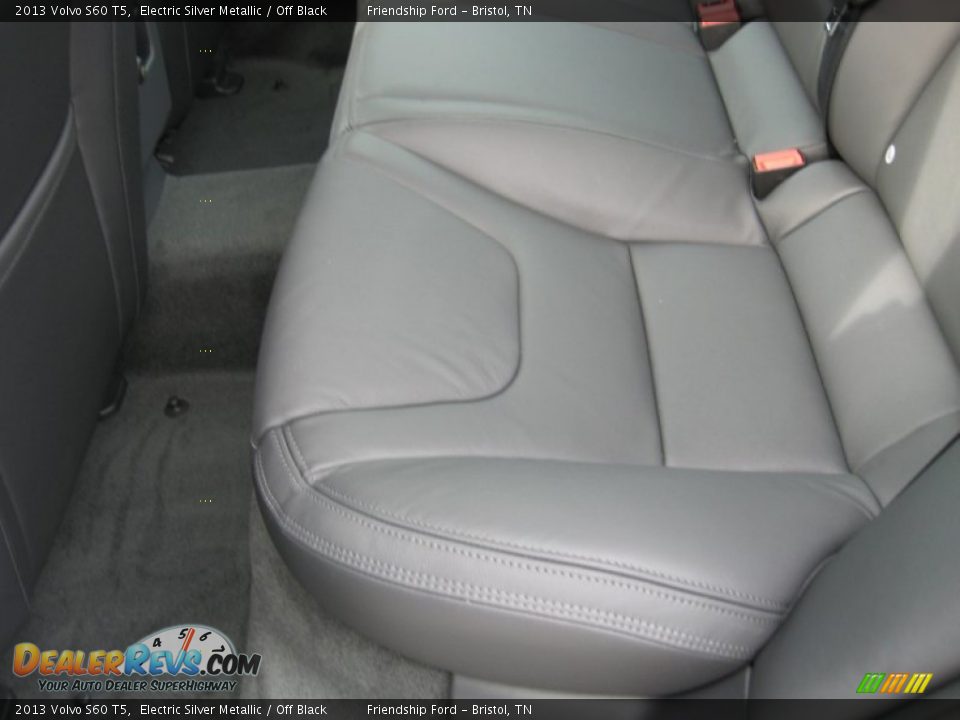 2013 Volvo S60 T5 Electric Silver Metallic / Off Black Photo #18