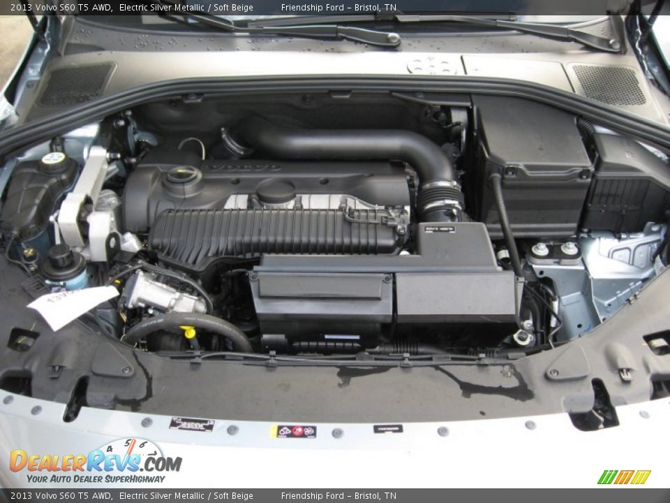 2013 Volvo S60 T5 AWD 2.5 Liter Turbocharged DOHC 20-Valve VVT Inline 5 Cylinder Engine Photo #10