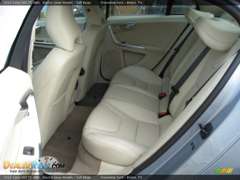 Rear Seat of 2013 Volvo S60 T5 AWD Photo #17