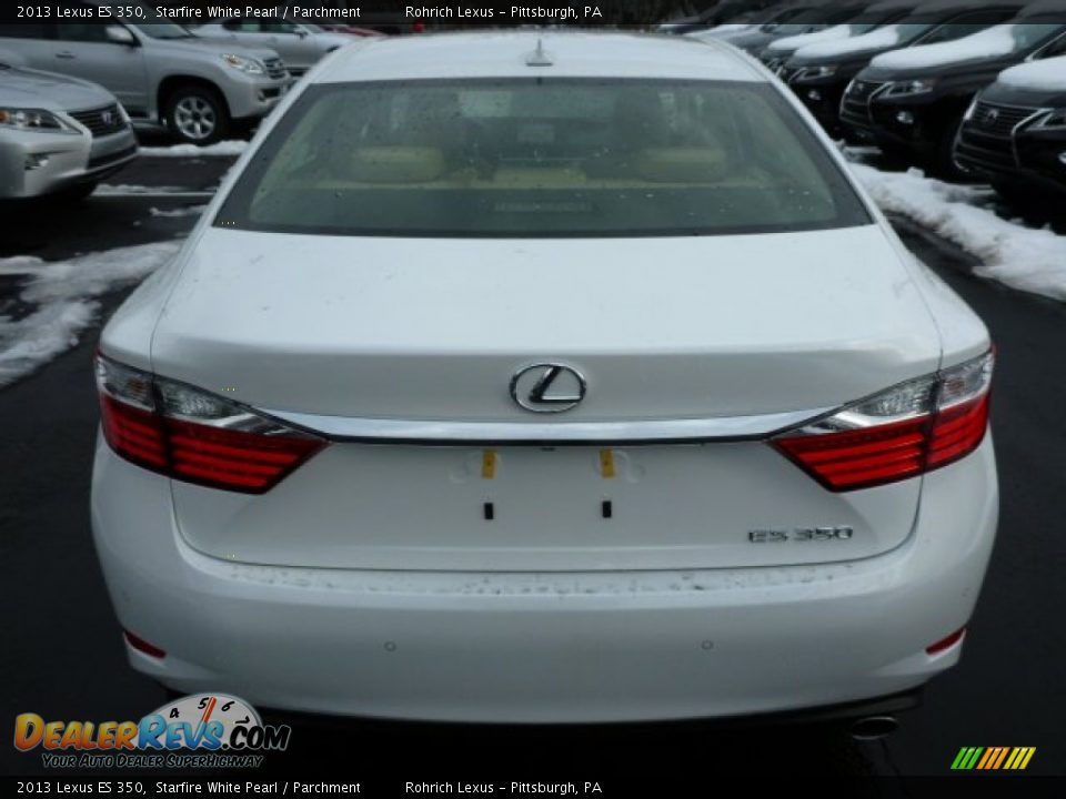 2013 Lexus ES 350 Starfire White Pearl / Parchment Photo #3